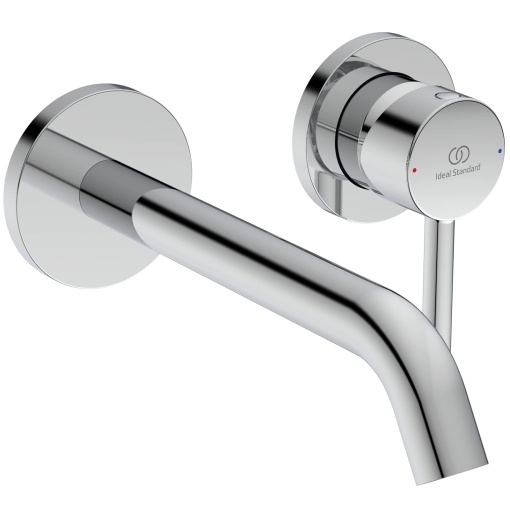 Ideal Standard A6938AA Baterie de perete Ceraline, culori cromate, Bocca da 20 cm