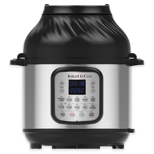 Instant Pot Duo Crisp 57L Air Fryer 11-in-1 Multicooker electric - Oala sub presiune friteuza aragaz lent abur gratar deshidratator si masina sous vid