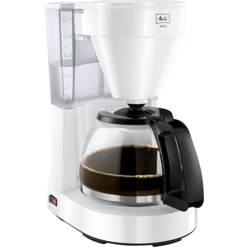 Melitta Easy - Filtru de cafea - cu ulcior de sticla - Drip Stop - 10 cani - alb 1023-01