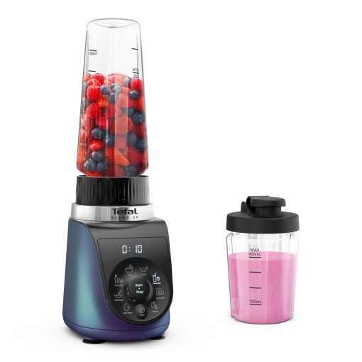 Mini Mixer Tefal Blend Up BL19H4F0 1000W 8 Programe Automatice Albastru