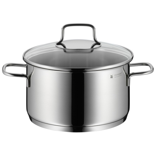 Oala WMF Astoria 20cm 33L Capac de sticla Inductie Inox Cromargan