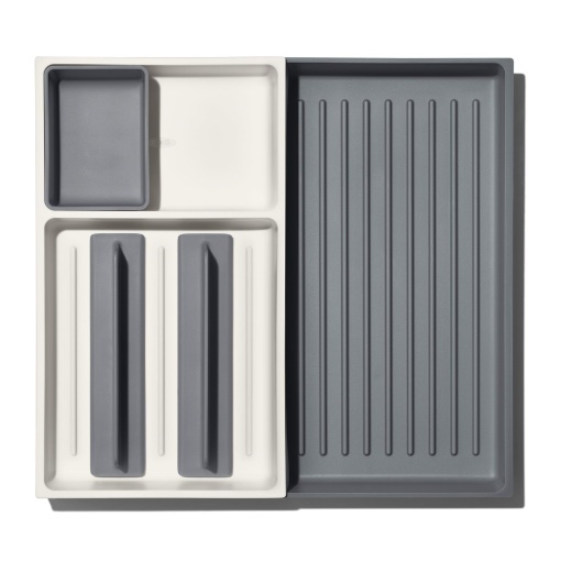 Organizator OXO Good Grips pentru sertare extensibil cu separatoare ajustabile
