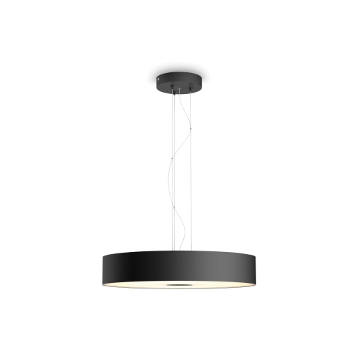 Philips Hue White Amb. LED Suspendat Fair incl. Dimmer Switch, negru, reglabil, toate nuantele de alb, controlabil prin aplicatie, compatibil cu Amazon Alexa (Echo, Echo Dot)