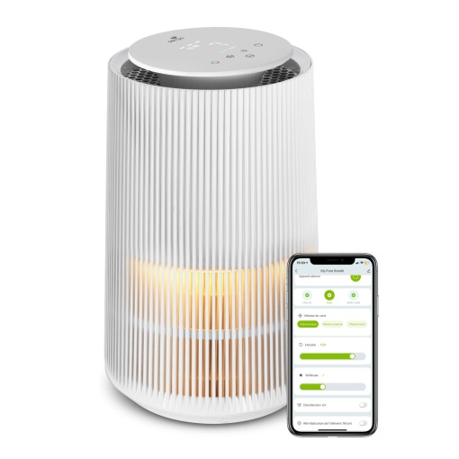 Purificator de aer SENYA My Pure Breath SYWB-AP002, filtru HEPA pentru 60 m2, silentios, 5 niveluri de ventilatie, My Pure Breath