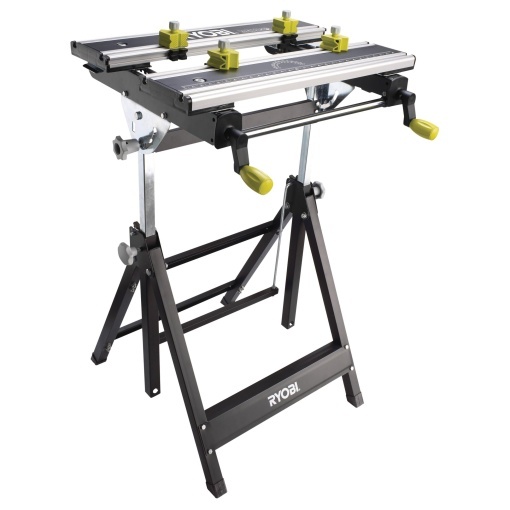 Ryobi RWB03 Banc de lucru pliabil pentru prelucrarea metalelor, inaltimea si unghiul pot fi reglate dupa cum se doreste