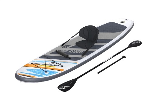 Set de placi multifunctionale Bestway(r) Hydro-Force(tm) SUP "White Cap" cu scaun 305 x 84 x 12 cm