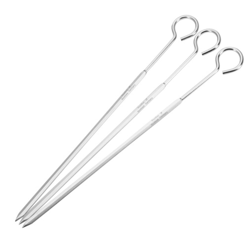 Set frigarui Westmark Shashlik 3 bucati lungime 236 cm otel inoxidabil argintiu 12602270