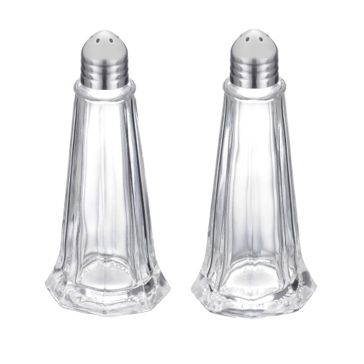 Set shaker universal Westmark 2 buc Capacitate 40 ml fiecare SticlaOtel inoxidabil New York ArgintiuTransparent 65262270