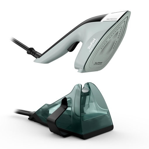 Tefal Duo Power JF4031E0 Fier de calcat 2-in-1 Abur 1700W EucalyptusNegru