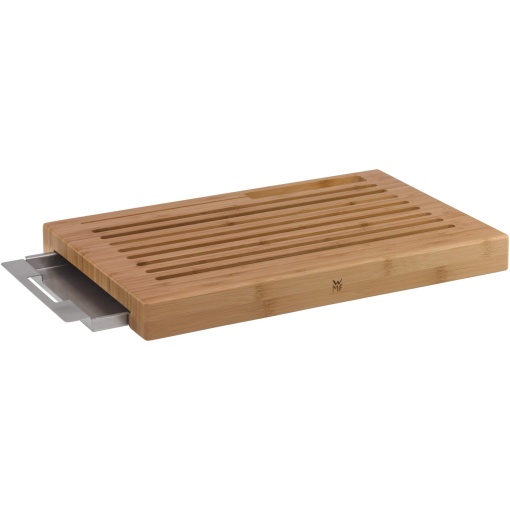 Tocator WMF din Bambus 44x27 cm cu Tava pentru Firimituri Suprafata Reversibila