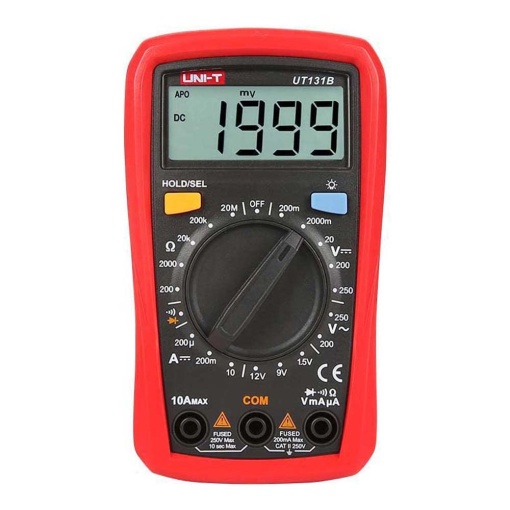 Uni-T UT131B Multimetru digital Tester de curent de tensiune AD / DC cu testare NCV de capacitate de rezistenta si masurare a temperaturii - Img 1