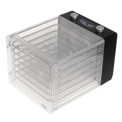 Uscator ADLER pentru alimente, putere 600 W, 6 programe automate