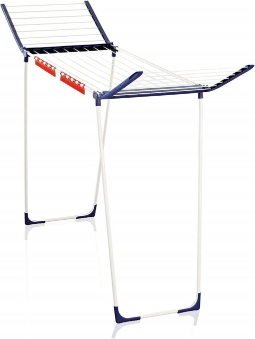 Uscator de picioare Leifheit Pegasus 180 Solid MAXX cu tije de uscare foarte lungi uscator de rufe cu aripi foarte inalte suport de uscare transportab