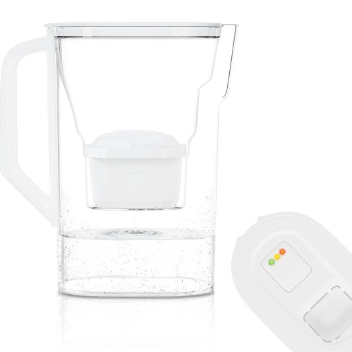 Wessper D3 Slim FutureFlow 27L Cana Filtrare Apa LED BPA Free Alb