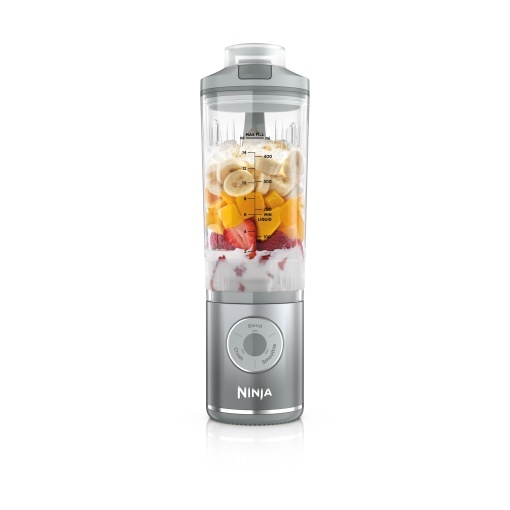 Blender portabil Ninja Blast Max BC251EUSL 570 ml 3 functii argintiu