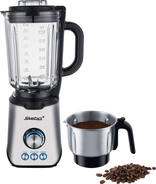Blender Steba MX 4 PLUS Motor de inalta performanta de 1200 W Recipient din sticla rezistent la caldura cu volum de 175 L 3 programe automate smoothie