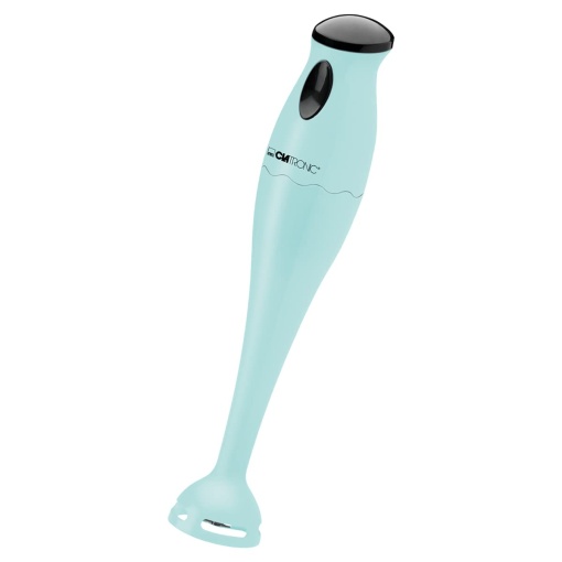 Clatronic Blender de mana/Blender de mana/Blender de mana/Blender SM 3577; Cutit de impact din otel inoxidabil; pentru smoothie, piure de dovleac, terci pentru bebelusi, milkshake; cu ulcior de blender (500 ml); 180 wati; menta/verde