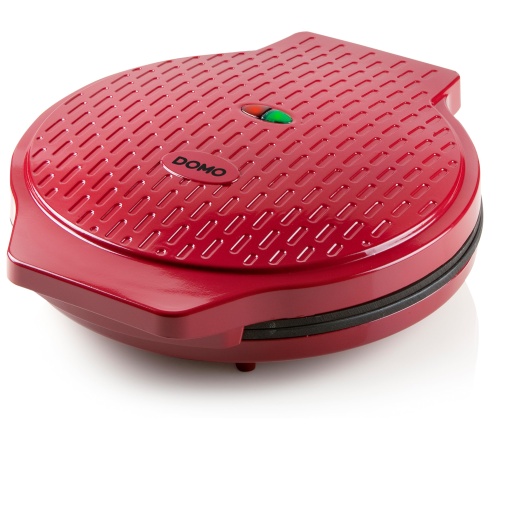 Cuptor pentru pizza DOMO DO1099PZ Express - Pizza congelata in 12min - incl. brosura de retete - 1450W - rosu