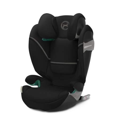 CYBEX Gold Scaun auto pentru copii Solution S2 i-Fix, Pentru masini cu si fara ISOFIX, 100 - 150 cm, De la aproximativ 3 la 12 ani (15 - 50 kg), Moon Black