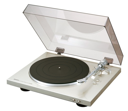 Denon DP-300 F Platan complet automat transmisie prin curea preamplificator integrat Premium Silver