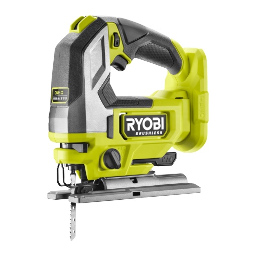 Ferastrau vertical fara fir RYOBI 18 V ONE+ RJS18BL-0, lungime cursa 25 mm, cursa pendul, fara baterie si incarcator