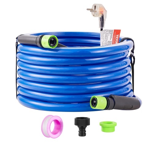 Furtun de apa incalzit VEVOR MT-130-25ft 76m protectie anti-inghet -427degC auto-reglabil