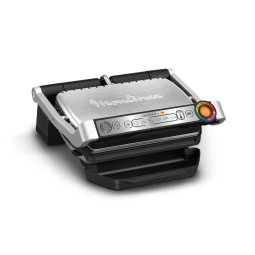 Grill electric Moulinex Optigrill GI712D tehnologie automata placi antiaderente