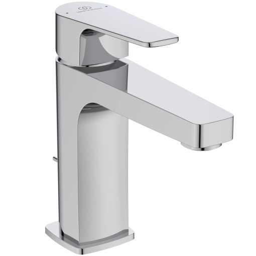 Ideal Standard BC686AA Baterie de lavoar Cerafine D Grande cu set de deseuri cu buton de tragere