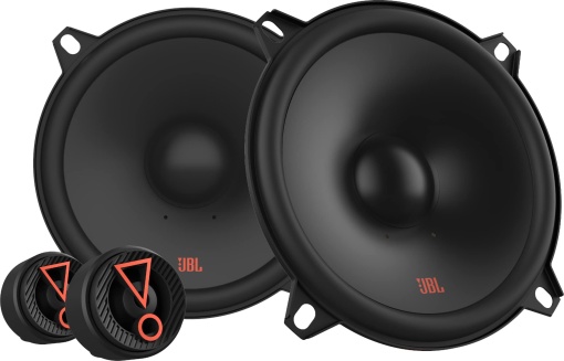 JBL Speaker Car Stage3 507CF - 135 Watt 2-Way Components Set de cutii pentru difuzoare auto de la Harman Kardon - 13cm / 130mm / 5" Difuzor incorporat fara grila si tweeter de 3,25 cm, negru