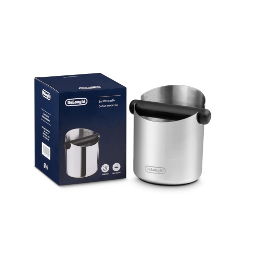Knock Box DeLonghi DLSC084 Otel Inoxidabil Baza Antiderapanta