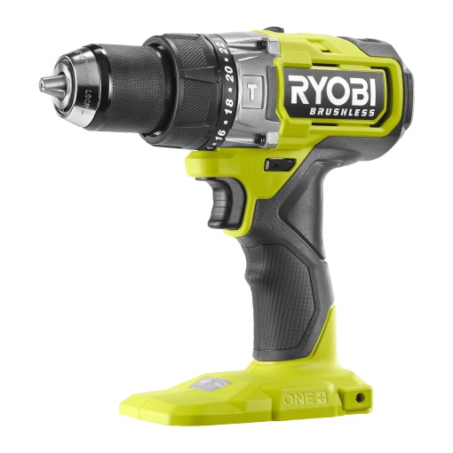 Masina de gaurit combinata cu acumulator fara perii RYOBI de 18 V ONE+ RPD18BL2-0, cuplu maxim 95 Nm, 24 de setari de cuplu, mandrina fara cheie de 13 mm, G5 GripZone, fara baterie si incarcator