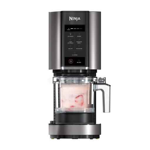 Masina de inghetata si desert Ninja CREAMi cu 3 recipiente 7 programe prepararea inghetatei inghetata sorbet boluri de smoothie milkshake-uri si multe