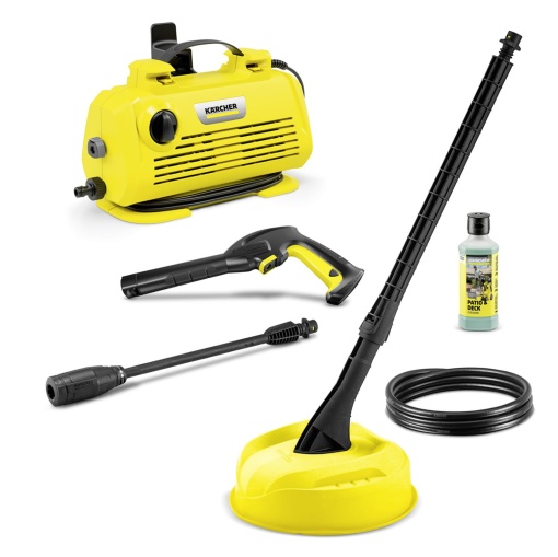 Masina de spalat cu presiune Karcher K 2 Premium Horizontal VPS Home, presiune: max. 110 bari, debit: 360 l/h, suprafata: 20 m2/h, greutate: 3,5 kg, pistol de inalta presiune, taietor de murdarie, lance de pulverizare, Home Kit