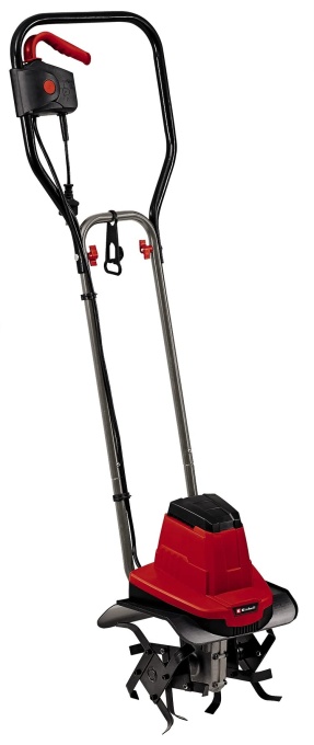 Motocultor electric Einhell GC-RT 7530 (750 W, latime de lucru de 30 cm, adancime de lucru de 200 mm, 4 lame de sapare robuste, ghidon pliabil, eliberare a cablului)