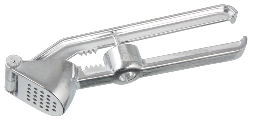 Presa usturoi Fackelmann 3-in-1 aluminiu 155 cm argintiu