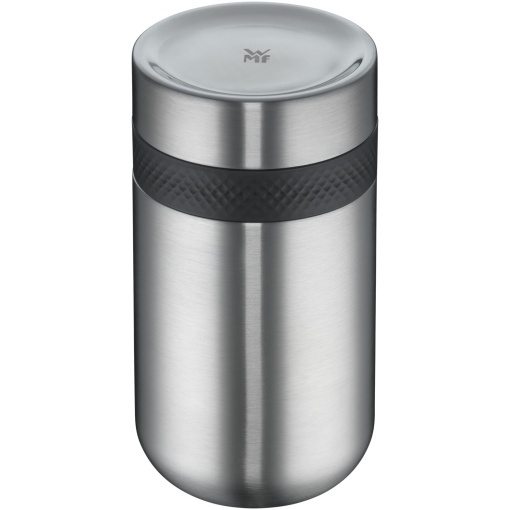 Recipient pentru alimente WMF my2Go Thermo recipient izolat de 500 ml si recipient suplimentar de 200 ml, ecologic, din otel inoxidabil Cromargan, poate fi spalat in masina de spalat vase