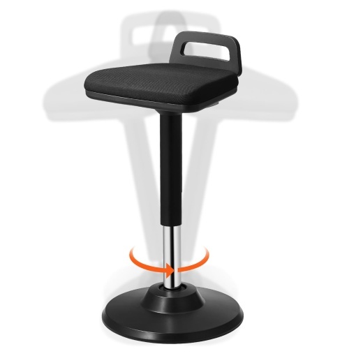 Scaun activ VEVOR Allen570 negru ajustabil pe inaltime cu design ergonomic