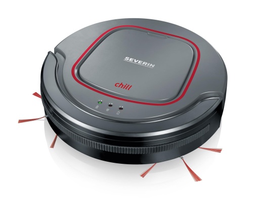 SEVERIN Robot aspirator chillr robot aspirator puternic pentru pardoseli dure si covoare cu gramada scurta robot de curatare extra plat cu detectare a