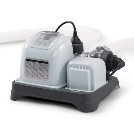 Sistem de apa sarata Intex 12V Krystal, grau, 45.5x31x25.2 cm, 28670GS