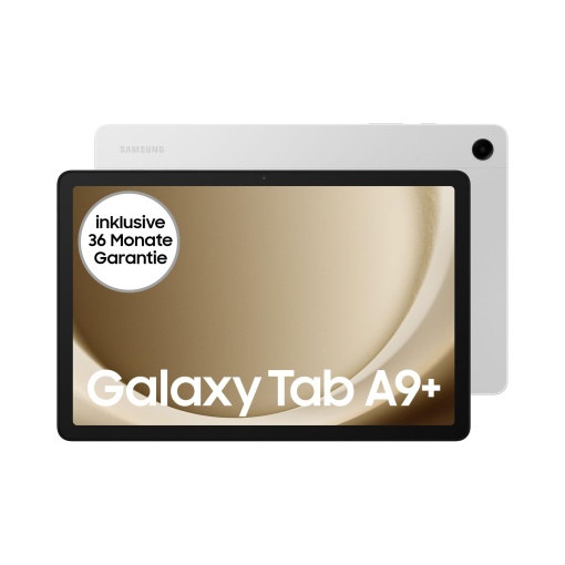 Tableta Android Samsung Galaxy Tab A9 5G 128 GB spatiu de stocare ecran mare sunet 3D fara Simlock fara contract argintiu incl 3 ani garantie producat