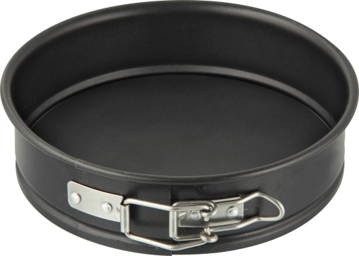 Tava Zenker O 16 cm SPECIAL - MINI, tava mica cu fund plat din tabla de otel, tava rotunda cu acoperire antiaderenta (culoare: negru), cantitate: 1 bucata