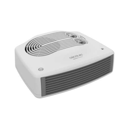 Termoventilator electric Cecotec - Ventilator termic - ReadyWarm 3000 Horizon White. 3000 W, 2 niveluri de putere cu termostat reglabil, operare simpla si intuitiva, oprire automata, pentru 28 m