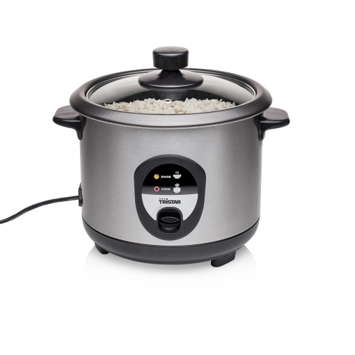 Tristar RK-6126 Aparat Orez pentru pana la 5 persoane fara ardere Cu functie de mentinere la cald 400W Otel inoxidabil