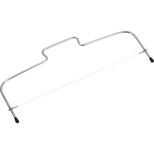 Westmark Cake Layer Separator, cu sarma de taiere zimtata, lungime: 32 cm, otel inoxidabil, argintiu, 71202270