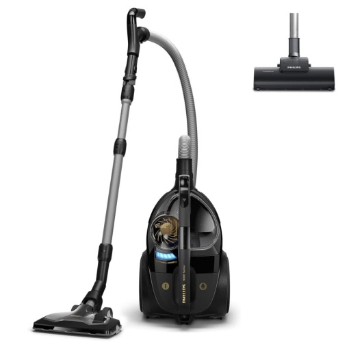 Aspirator fara sac Philips Series 9000 XB915409 900W Filtru Allergy H13 Tehnologie PowerCyclone 10