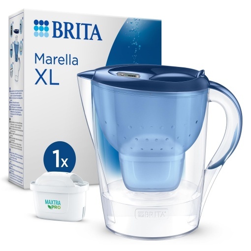 BRITA Marella XL 35L Filtru Apa Albastru Reducere Clor si Metale Grele