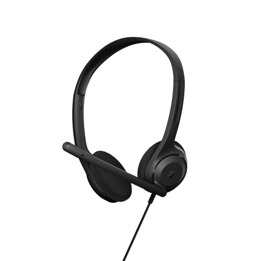 Casti EPOS C1 Business USB-C cu microfon, certificate Chrome, casti cu fir, PC cu microfon, microfon cu anulare a zgomotului, calitate audio imbunatatita, conectivitate pentru dispozitive moderne, usor