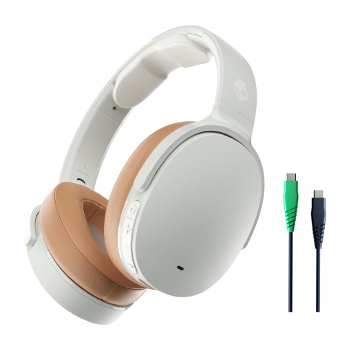 Casti fara fir Skullcandy Hesh ANC cu anulare a zgomotului durata de viata a bateriei de 22 de ore micro compatibile cu dispozitive iPhone Android si