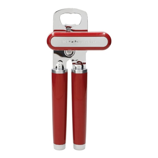 Deschizator de conserve si deschizator de sticle multifunctional KitchenAid Classic usor de utilizat roata de taiere din otel inoxidabil ascutita mane