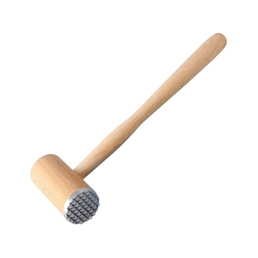 Fackelmann 31127 Fleischklopfer Buchenholz Natural 31 cm